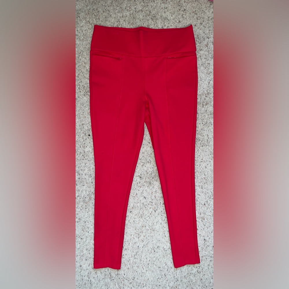 Betabrand Hot Pink Power Down Pant
